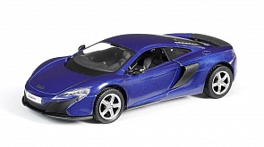 Машина металлическая RMZ City 1:32 McLaren 650S, инерционная, цвет синий (RMZ, 554992-BLU)